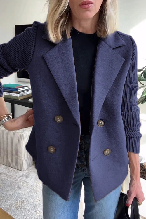 Ella Strickblazer – Eleganter Komfort für jeden Tag
