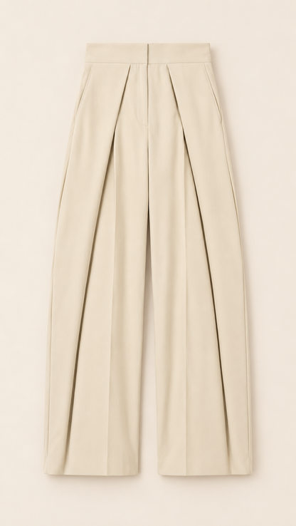 MILA Bundfaltenhose