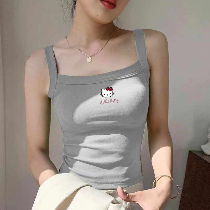 Damen Trägertop ärmellos – Sommer Basic Top