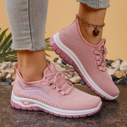 Damen Plateau-Sneaker – Weiche Sohle für müdefreie Füße