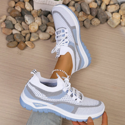 Damen Sneaker Zweifarbig – Leichter Freizeitschuh