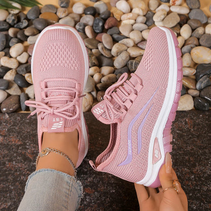 Damen Plateau-Sneaker – Weiche Sohle für müdefreie Füße