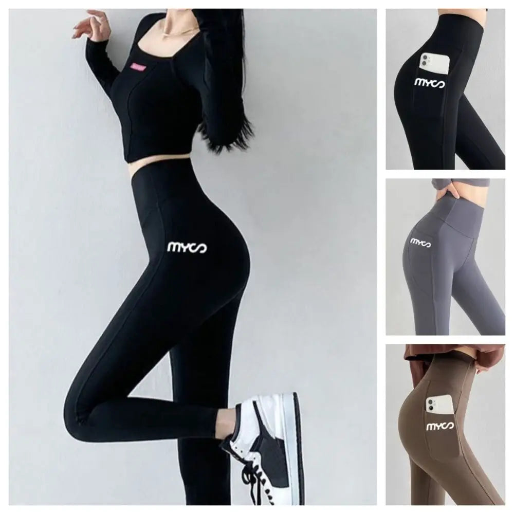 Damen Nahtlose Leggings – Hochtaillierte Sport-Leggings