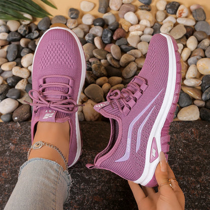 Damen Plateau-Sneaker – Weiche Sohle für müdefreie Füße