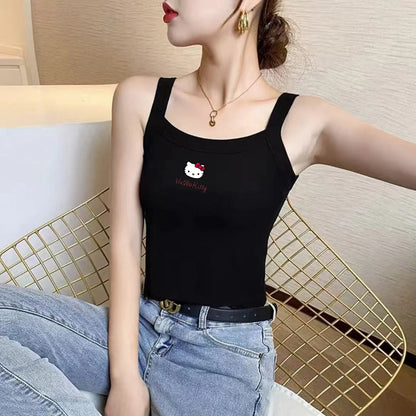 Damen Trägertop ärmellos – Sommer Basic Top