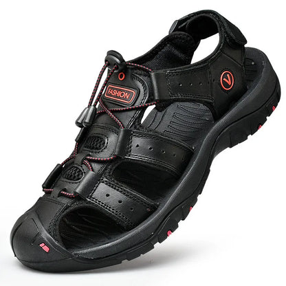 Herren Leder-Sandalen – Römischer Stil