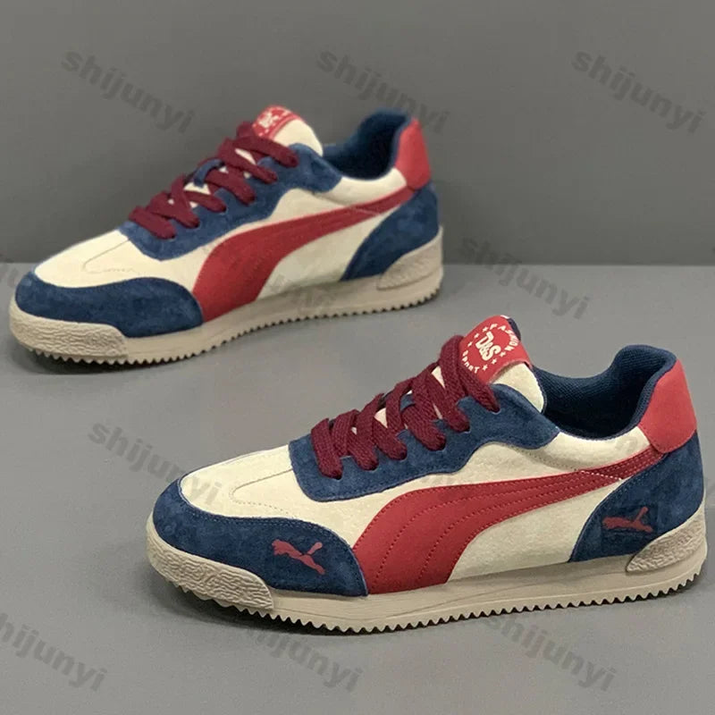 Herren Vintage Sneaker – Atmungsaktiver Freizeitschuh