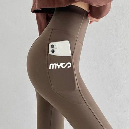 Damen Nahtlose Leggings – Hochtaillierte Sport-Leggings