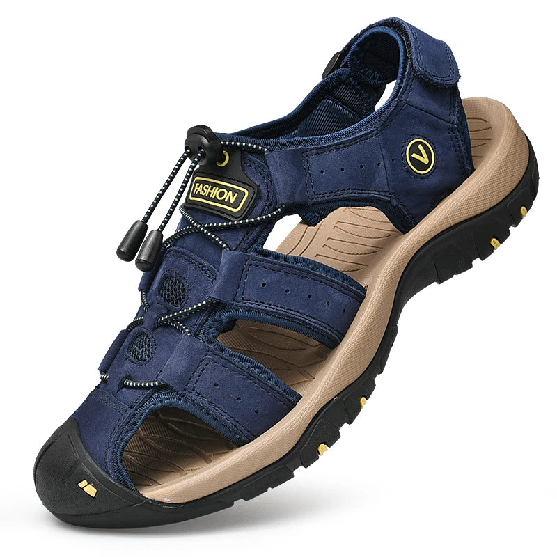 Herren Leder-Sandalen – Römischer Stil