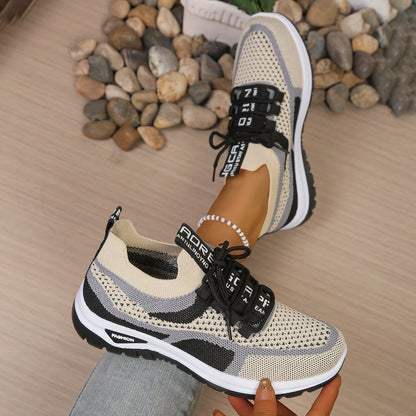 Damen Sneaker Zweifarbig – Leichter Freizeitschuh