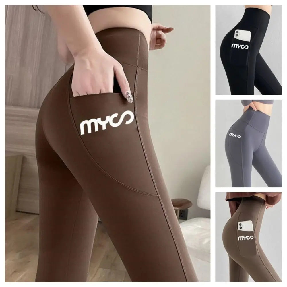 Damen Nahtlose Leggings – Hochtaillierte Sport-Leggings