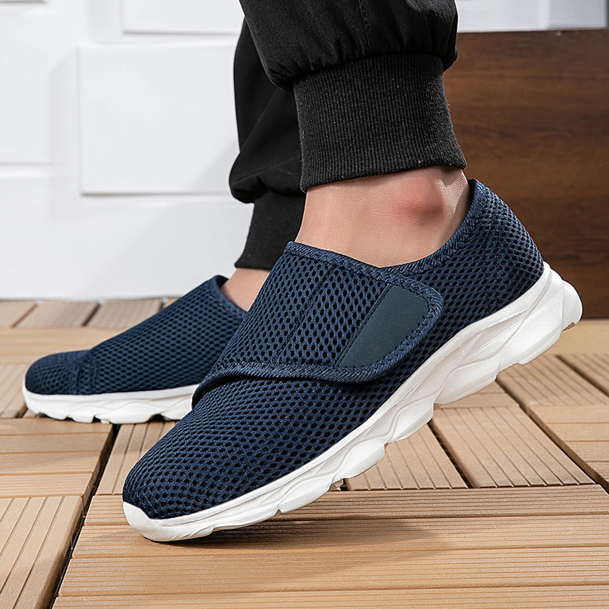 Damen Komfort-Sneaker – Weicher, verstellbarer Freizeitschuh