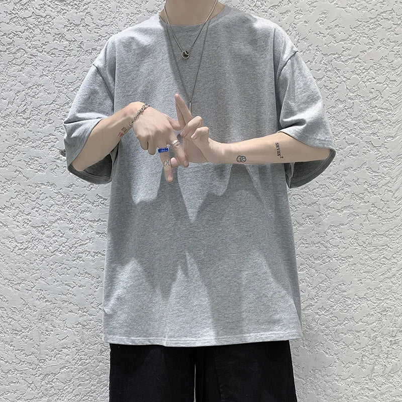 Herren Oversized T-Shirt – Basic Streetwear Shirt